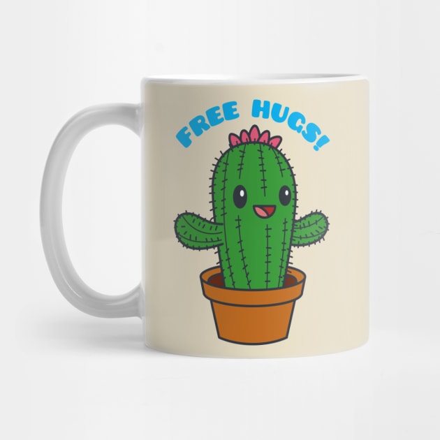 Free Hugs Cactus by rudypagnel